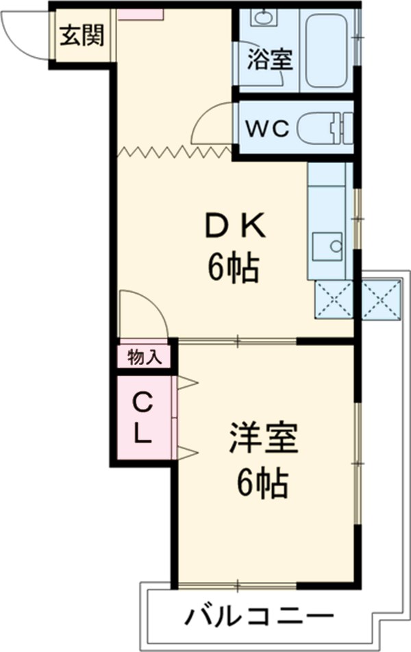 第二星野コーポの間取り