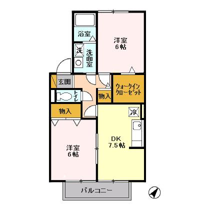 プルミエの間取り