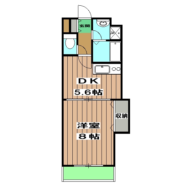 マナコートの間取り