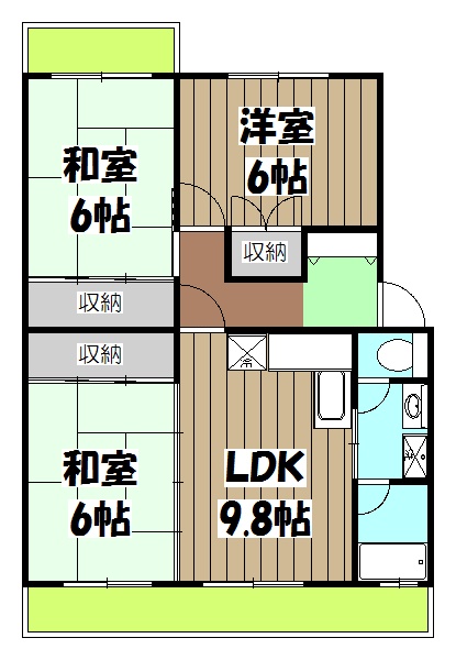 グランシャリオの間取り