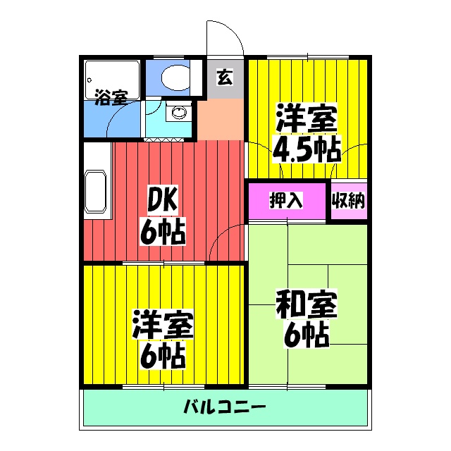 煌≪きらめき≫壱番館の間取り