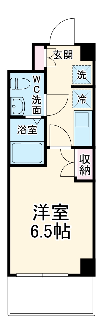 ルポール北加瀬の間取り