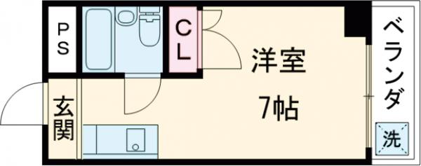 アークハイツ嵯峨嵐山の間取り