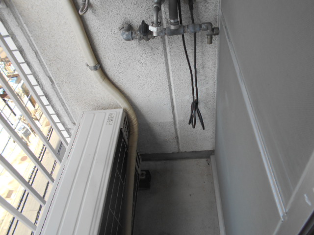 12/24 バルコニー