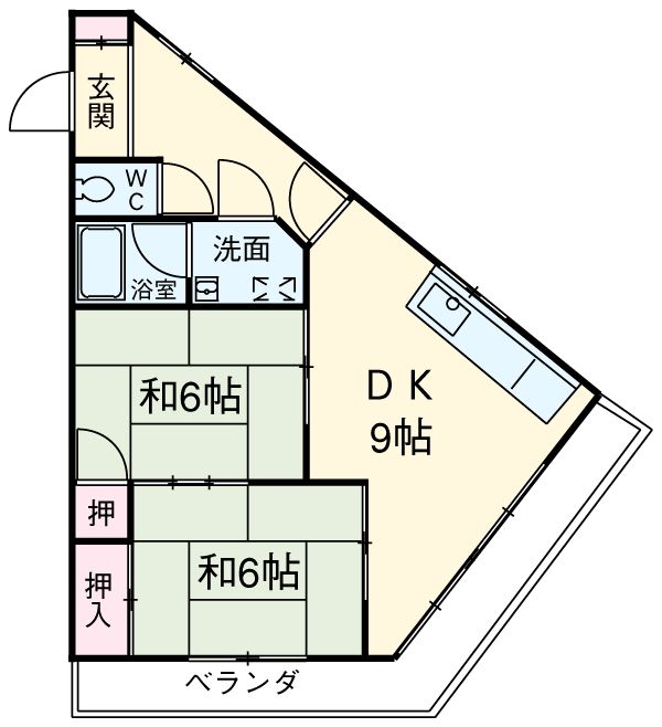 木村ビルの間取り