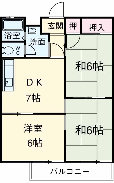 セフィラ光陽の間取り