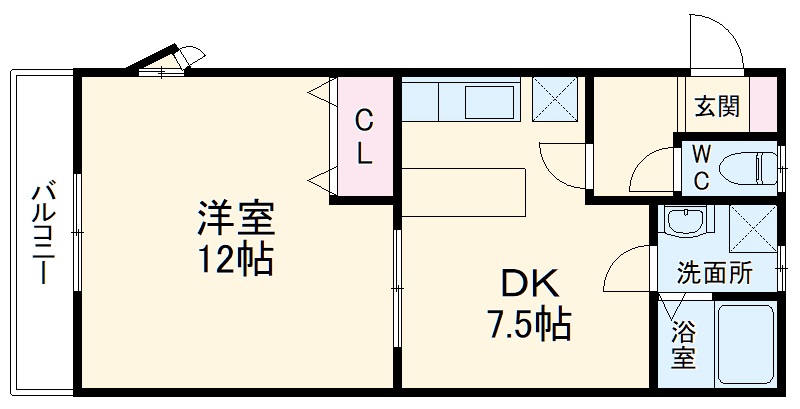 コンフォールの間取り