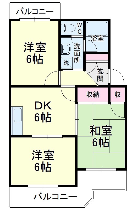 プリムローズの間取り