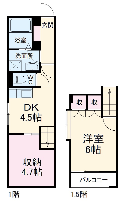 ミネット山中 101号室の賃貸物件詳細情報 千葉県船橋市本中山１丁目７ ８ 下総中山駅 アパート 賃貸ならハウスコム