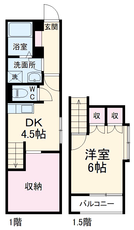ミネット山中 102号室の賃貸物件詳細情報 千葉県船橋市本中山１丁目７ ８ 下総中山駅 アパート 賃貸ならハウスコム