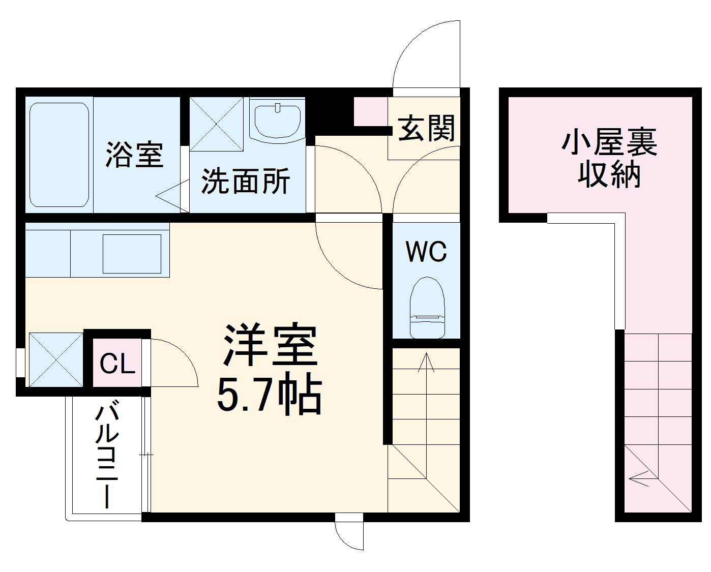 CB大和田スリージェの間取り