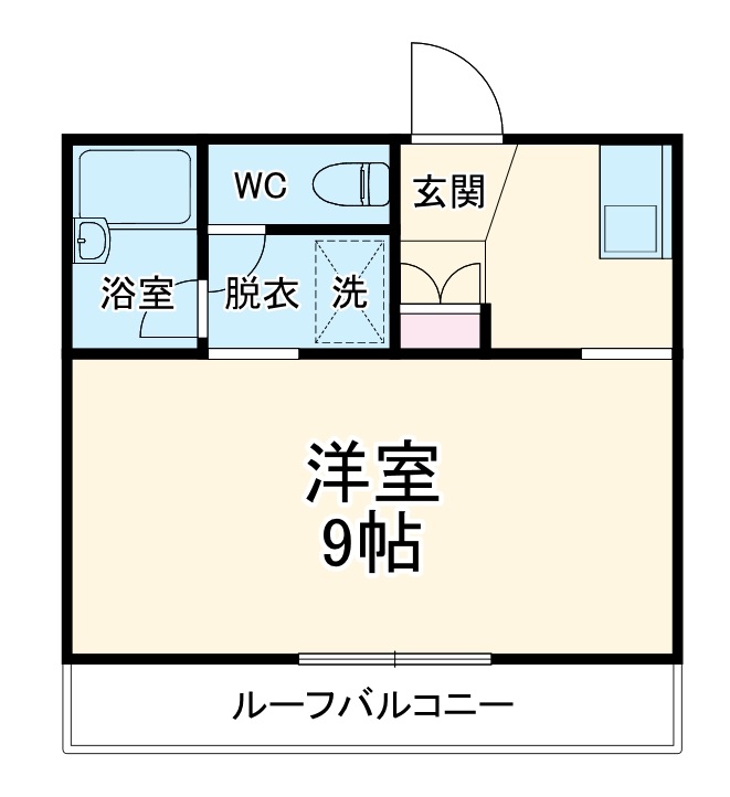 エイコウビル西枇の間取り