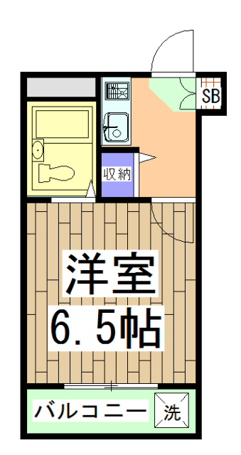 シャレー西京極の間取り