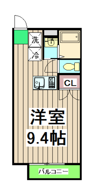 グリーン川島の間取り