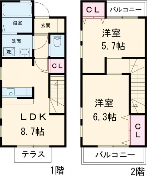 緑樹IIIの間取り