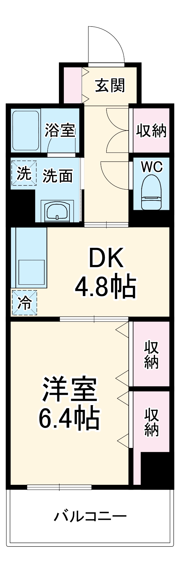 エスタシオン御器所の間取り