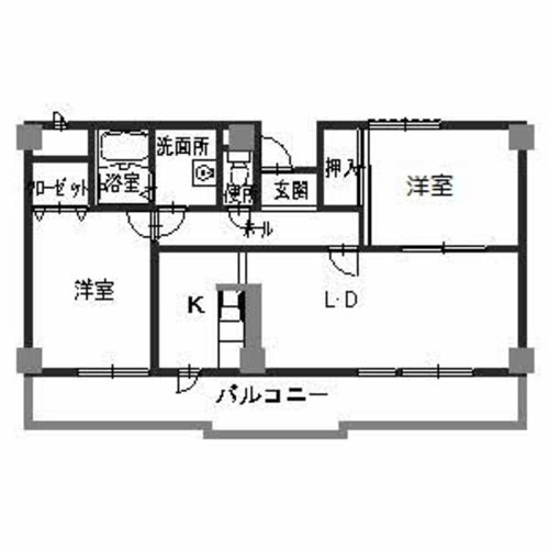 クレールI・Kの間取り
