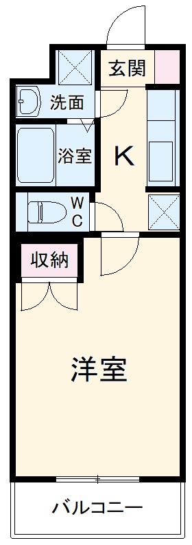 プロムナードⅠの間取り
