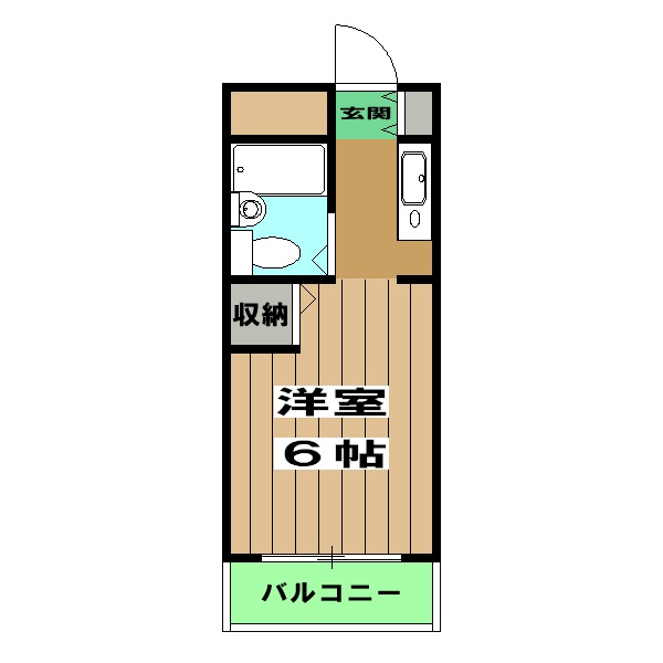 ドミトリーインテリジェンスの間取り