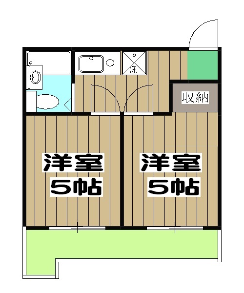 アメニティー京都二番館の間取り
