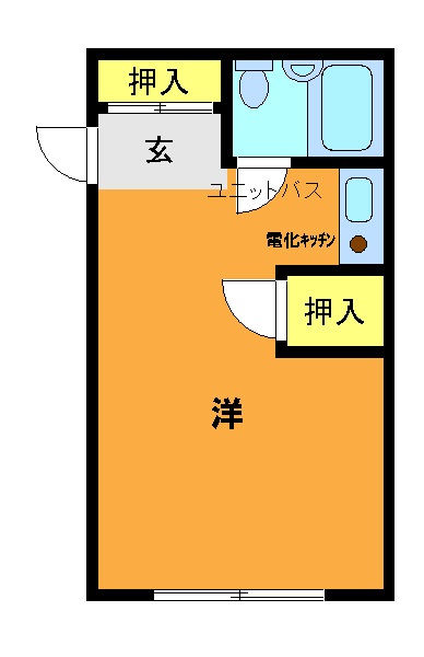 シャトレ花園の間取り