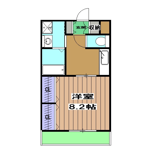 プロスペラールの間取り