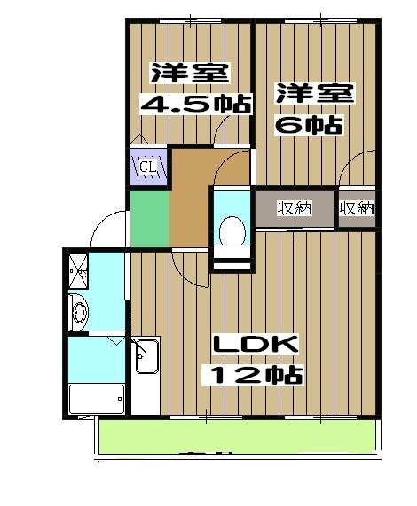 マレ・オットの間取り