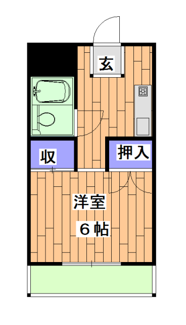 ジュネス一条の間取り