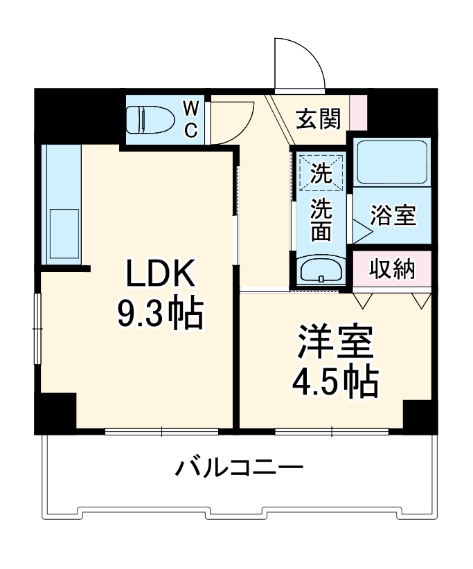 マ・ジュールの間取り