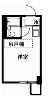荻野ハイツの間取り