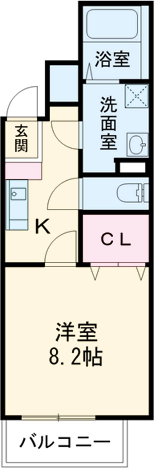 ピークショア北信太の間取り