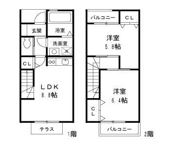 緑樹IIIの間取り