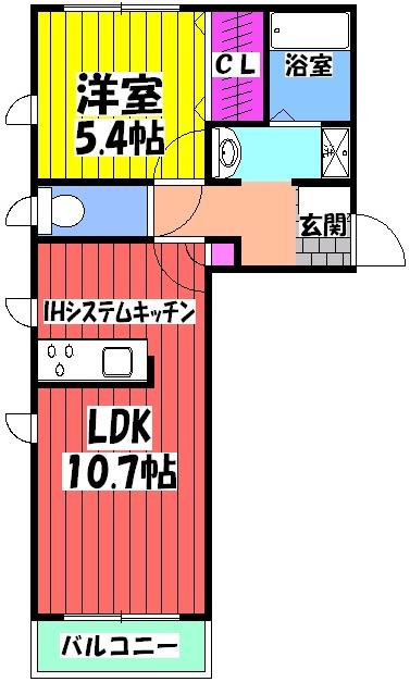 リラフォートの間取り