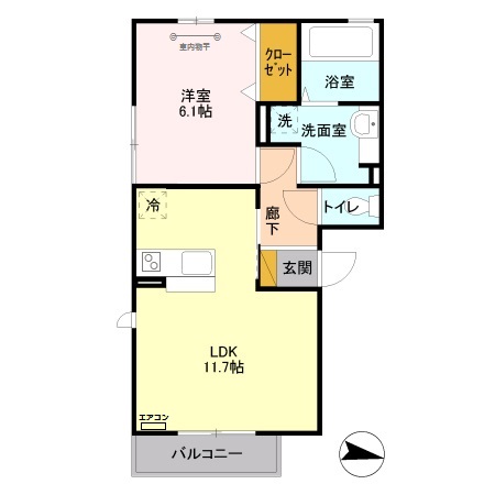 エアフォルクの間取り