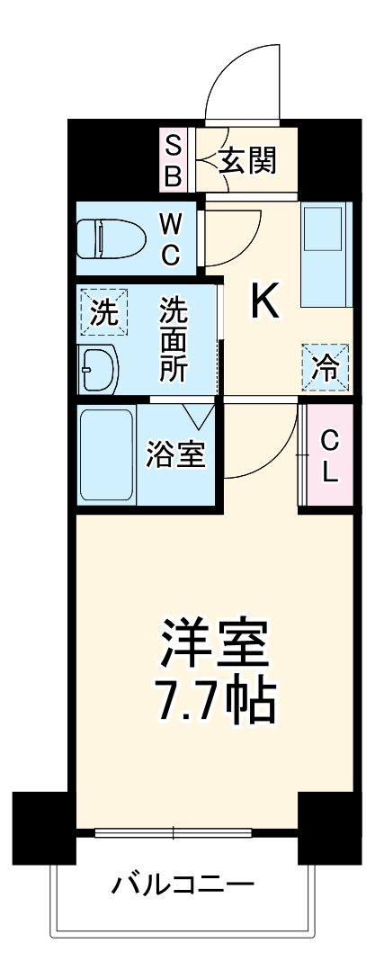 ランドハウス八事の間取り
