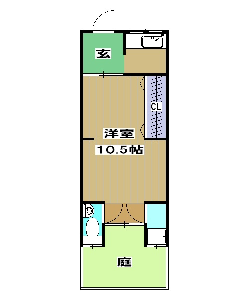 マンションローレルの間取り
