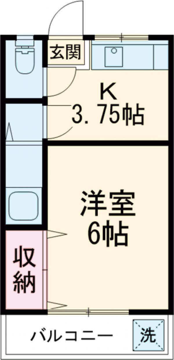 コーポ榎本の間取り