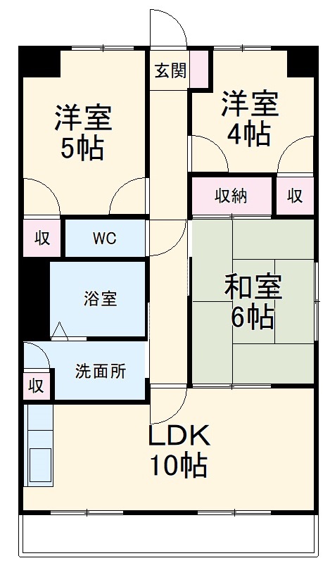 グリーンピュアいなべの間取り