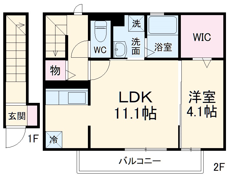 D-room豊の間取り