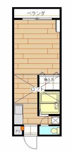 ウィンズフィールド D棟の間取り