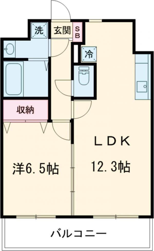 モアルミーネの間取り