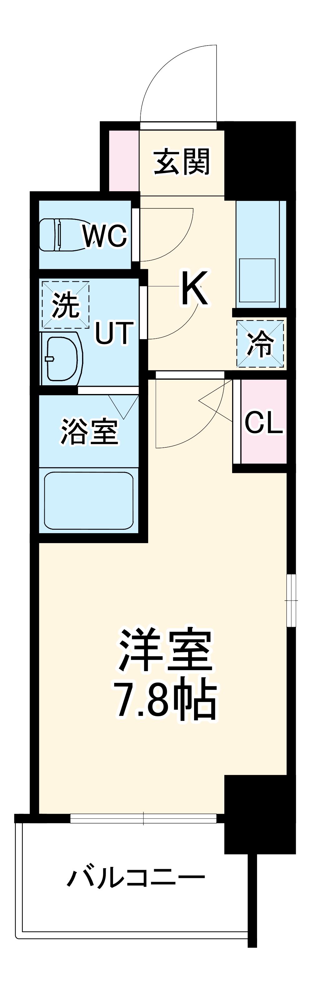 S-FORT一宮本町の間取り
