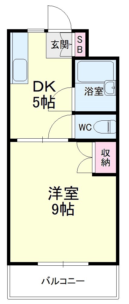 サンバードⅠの間取り