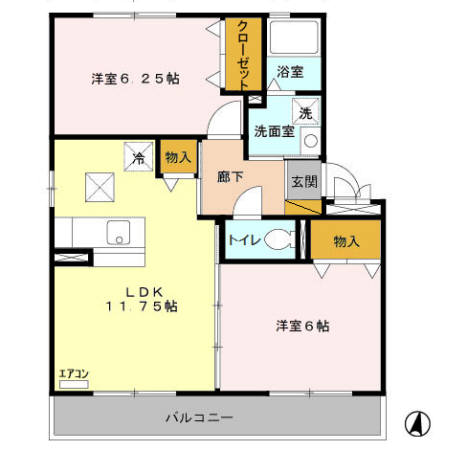 大黒屋 八の間取り