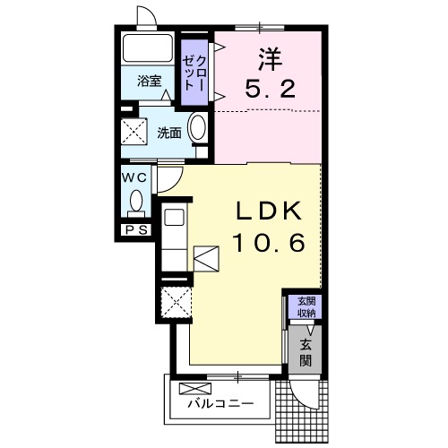モズの間取り