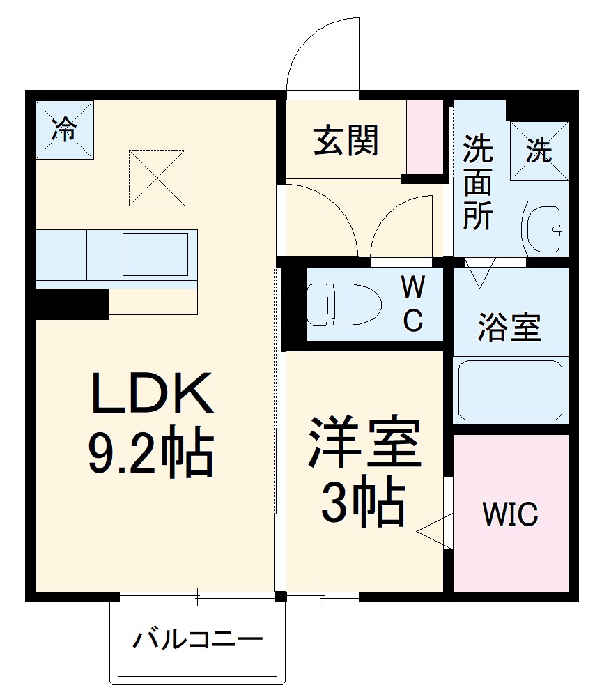 リコリスの間取り