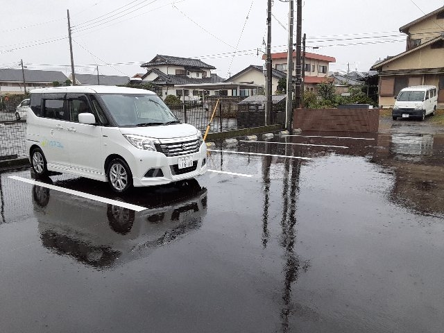 2/7 駐車場