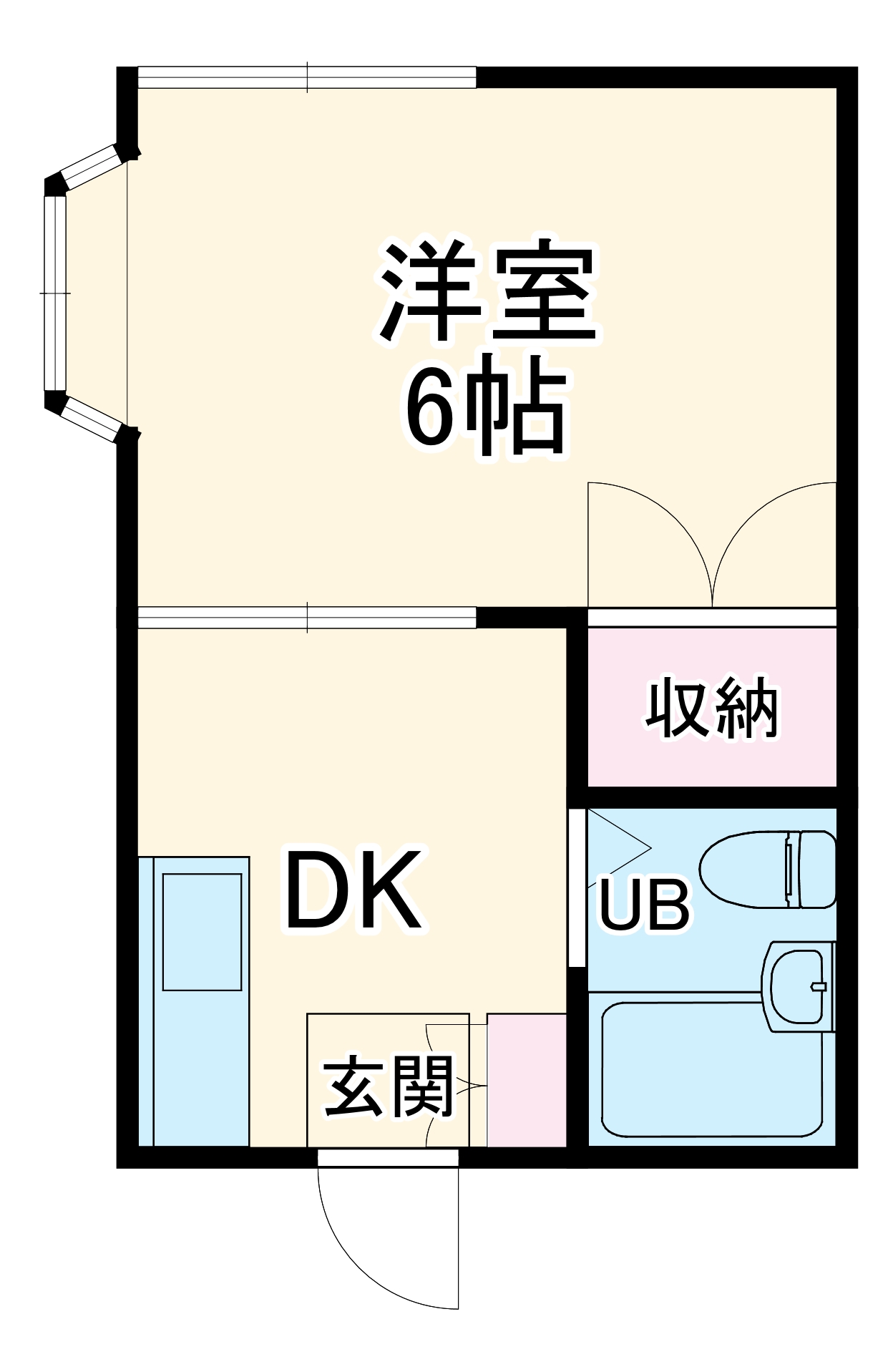スコーピオの間取り