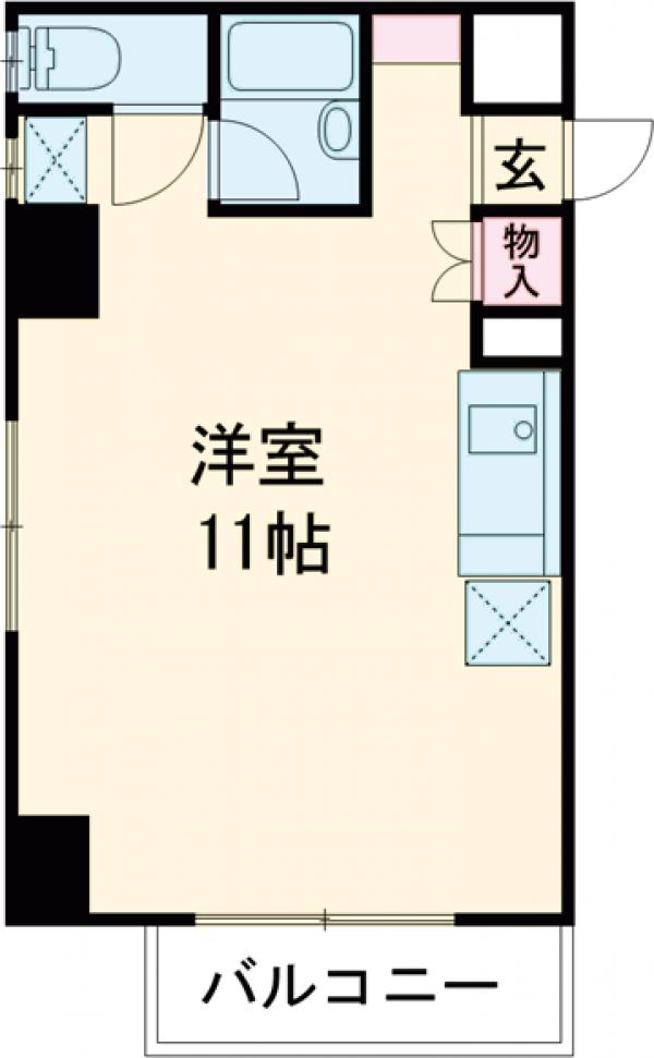 グランレイム目黒の間取り