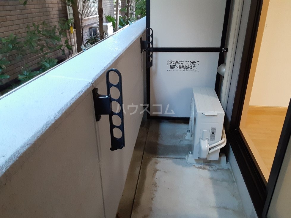 12/24 バルコニー